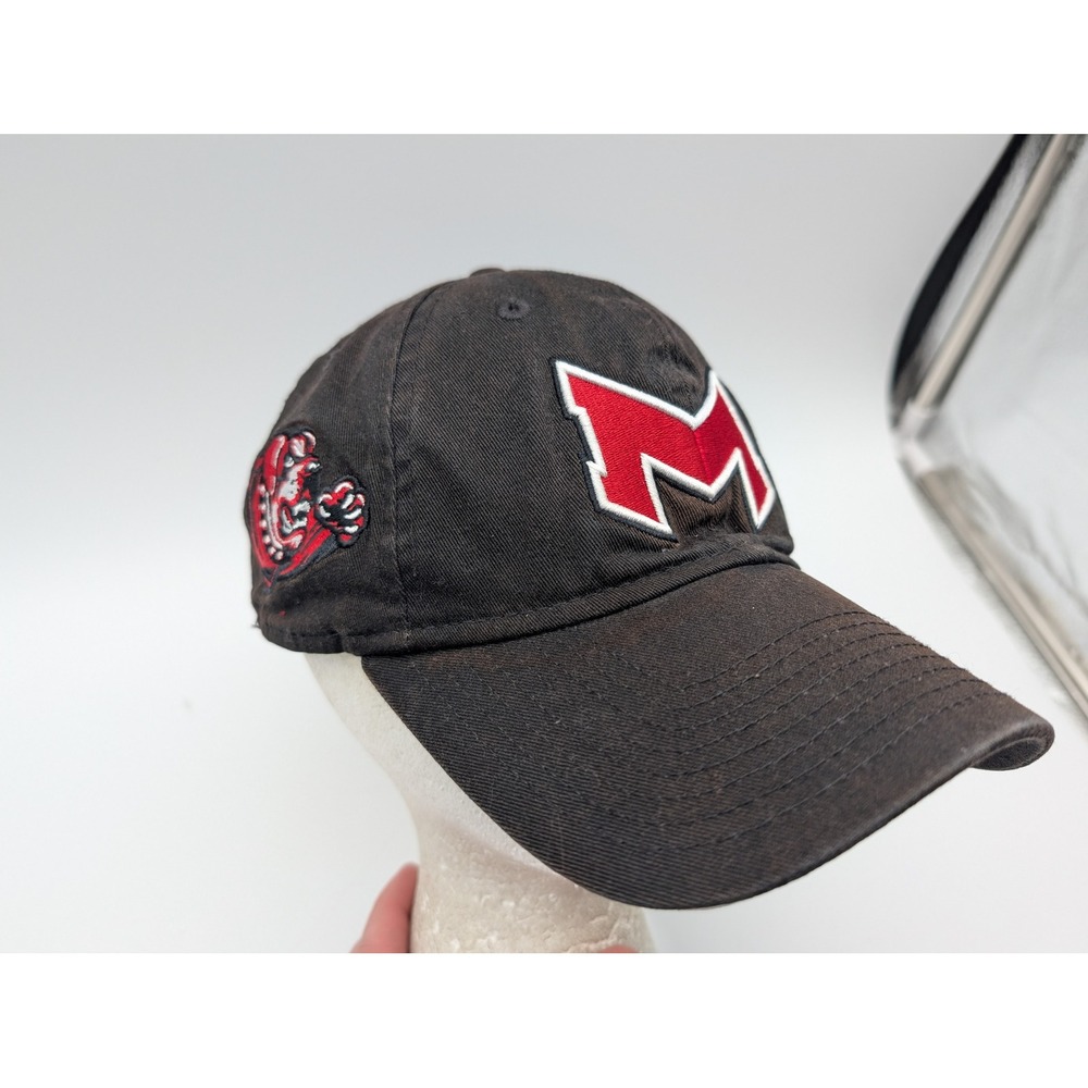 New Era 9TWENTY Muhlenberg College Lacrosse MU LAX Hat Black Adjustable Cap